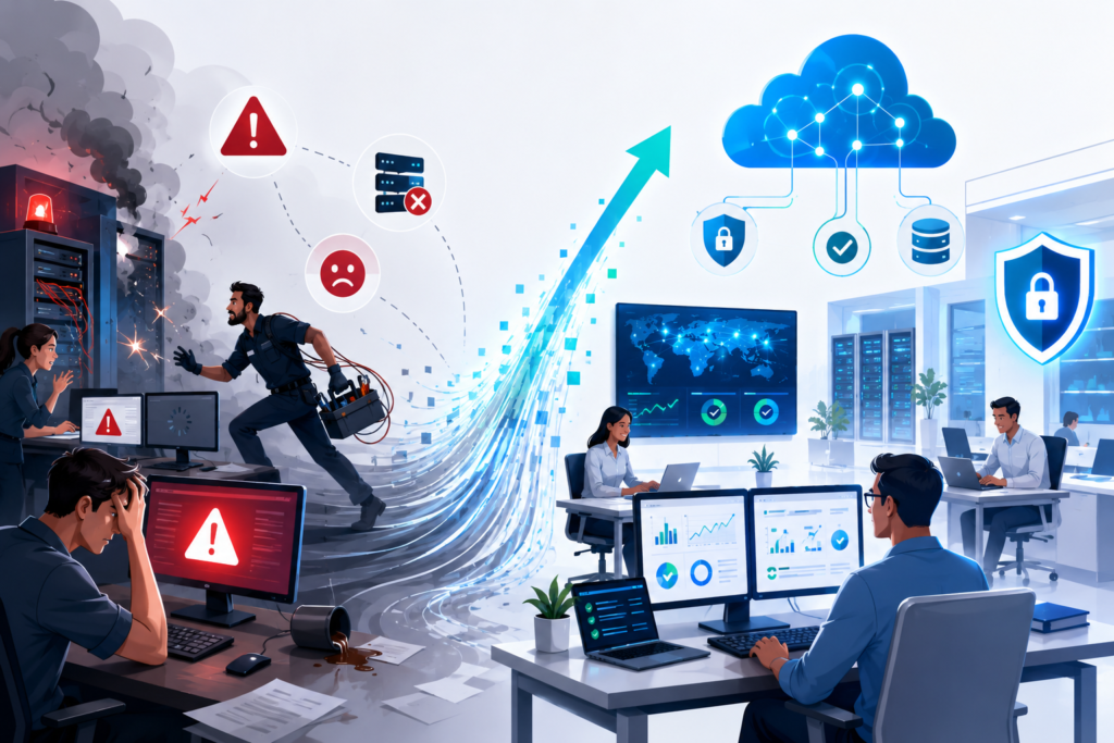 Small Business Move from Break-Fix IT to Managed IT Services